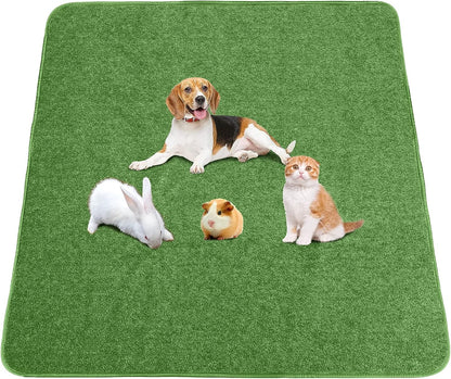 Washable Pee Pads for Dogs, Extra Large Reusable Dog Pee Pad, Waterproof Pet Mat, Dog Playpen Mats for Puppy Training Whelping Playpen Pads