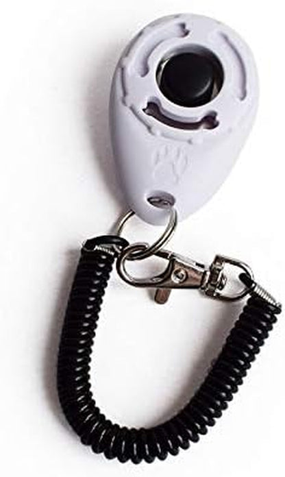 - 4 Pack Dog Training Clicker with Wrist Strap, Pet Training Clicker Set