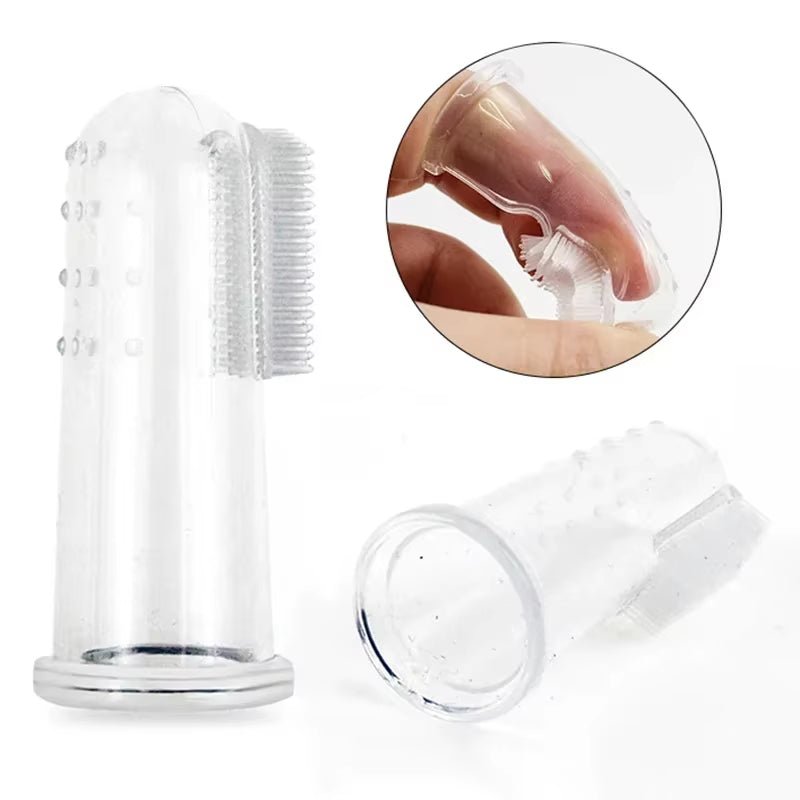 Soft Silicone Pet Finger Toothbrush for Dogs & Cats - Loyal Paws