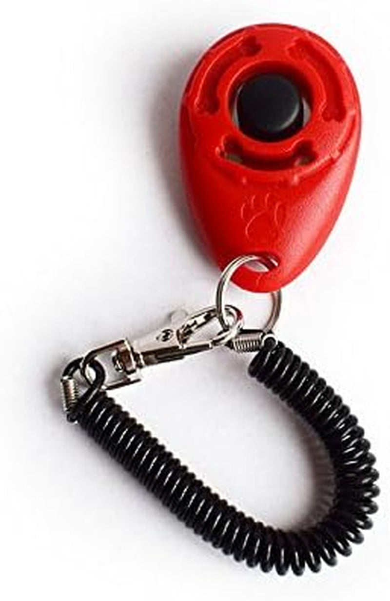 - 4 Pack Dog Training Clicker with Wrist Strap, Pet Training Clicker Set
