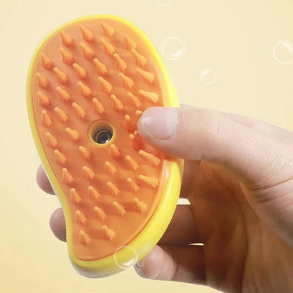 New Pet Spray Massage Comb Cat and Dog One-Click Spray Anti-Skies Comb Bath Brush Remove Floating Hair Pet Comb
