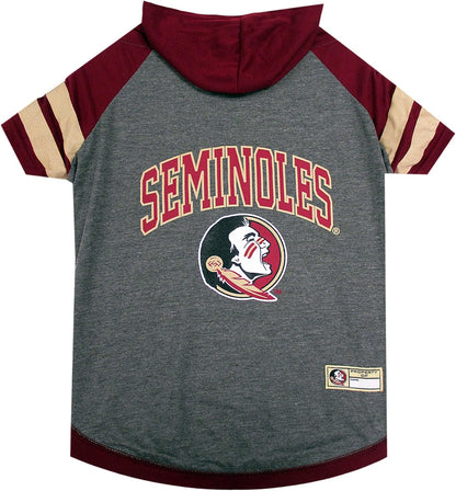 NCAA Iowa State Cyclones Hoodie for Dogs & Cats, Medium. | Collegiate Licensed Dog Hoody Tee Shirt | Sports Hoody T-Shirt for Pets | College Sporty Dog Hoodie Shirt