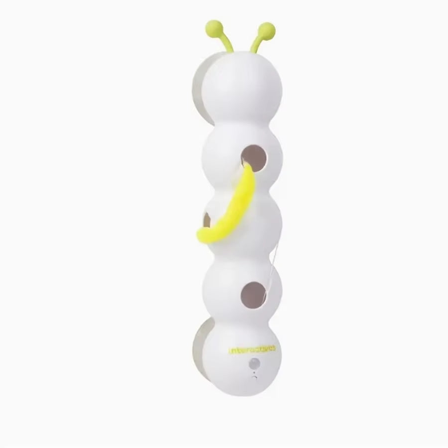 Engaging Caterpillar Cat Toy - Electric Interactive Suction Cup for Endless Fun and Boredom Relief
