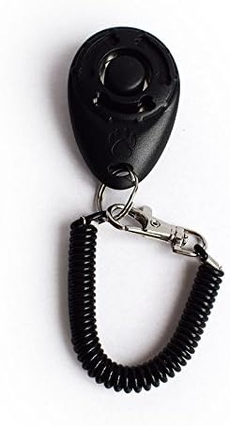 - 4 Pack Dog Training Clicker with Wrist Strap, Pet Training Clicker Set