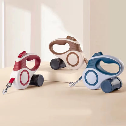 Automatic Retractable Dog Leash Extendable Rope for Outdoor Travel Walking Hiking Small Dogs Traction Rope Cat Lead