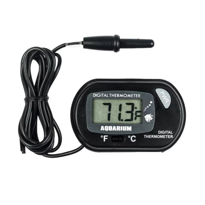 Digital Aquarium Thermometer with Probe Suction Cup Fish Tank Water Electronic Thermometer Measurement Degrees Celsius ℃