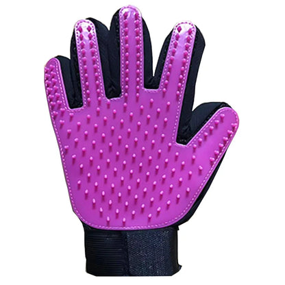 Transform Your Pet's Grooming Routine with Our Versatile Cat and Dog Grooming Glove - Effortless Hair Removal and Relaxing Massage in One!
