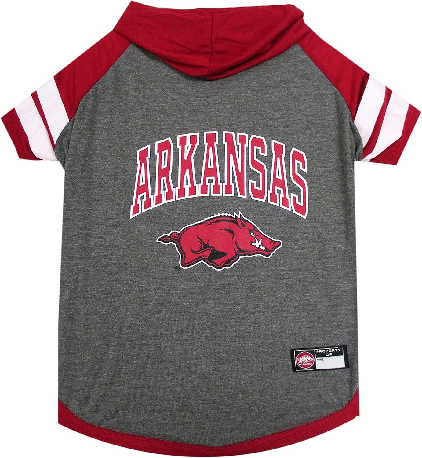 NCAA Iowa State Cyclones Hoodie for Dogs & Cats, Medium. | Collegiate Licensed Dog Hoody Tee Shirt | Sports Hoody T-Shirt for Pets | College Sporty Dog Hoodie Shirt