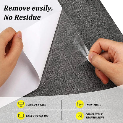 Protect Your Furniture with 2Pcs Self-Adhesive Cat Scratch Sofa Pads - Anti-Scratch Couch Guard Stickers