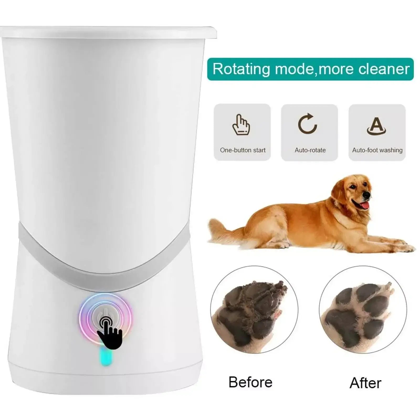 Best Automatic Dog Paw Washer – Easy & Gentle Cleaning for Dogs - Loyal Paws