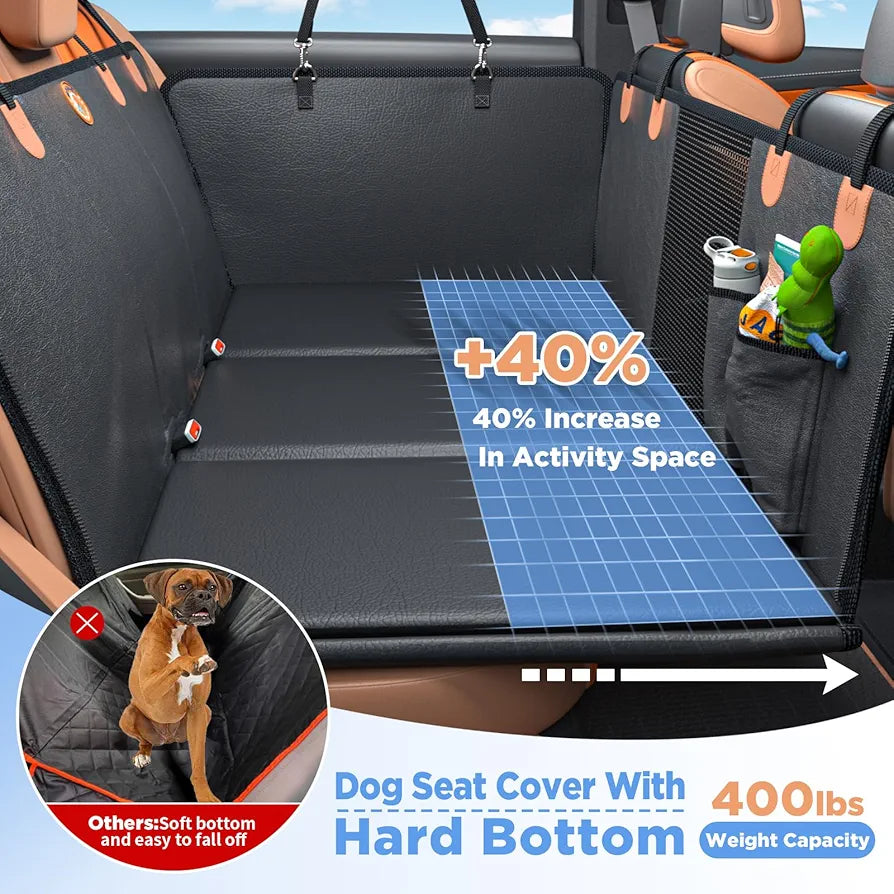 LoyalPaws Dog Car Seat Cover – No More Fur & Muddy Paws