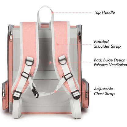 LoyalPaws AdventureCarry Pet Backpack — Explore Together, Hands Free