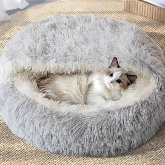 LoyalPaws CozyDen Cat Cave — Stay Warm, Sleep Deeply