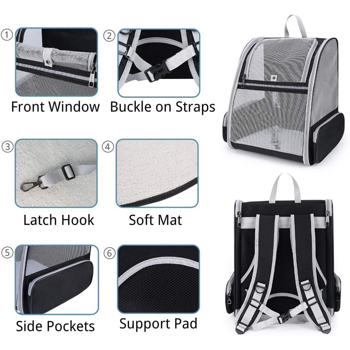 LoyalPaws AdventureCarry Pet Backpack — Explore Together, Hands Free