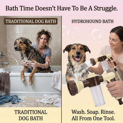 LoyalPaws HydroHound – Bath time dogs actually love