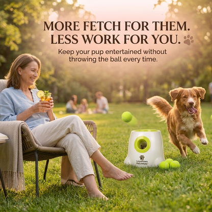 LoyalPaws FetchMate™ — Set It. Drop It. Fetch It.