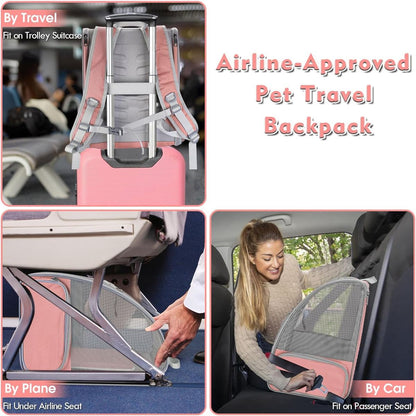 LoyalPaws AdventureCarry Pet Backpack — Explore Together, Hands Free