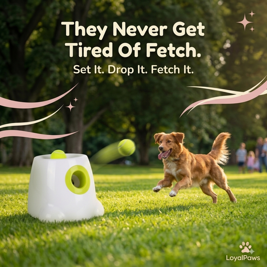 LoyalPaws FetchMate™ — Set It. Drop It. Fetch It.
