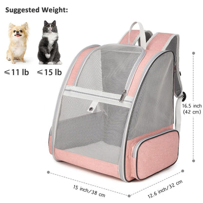 LoyalPaws AdventureCarry Pet Backpack — Explore Together, Hands Free