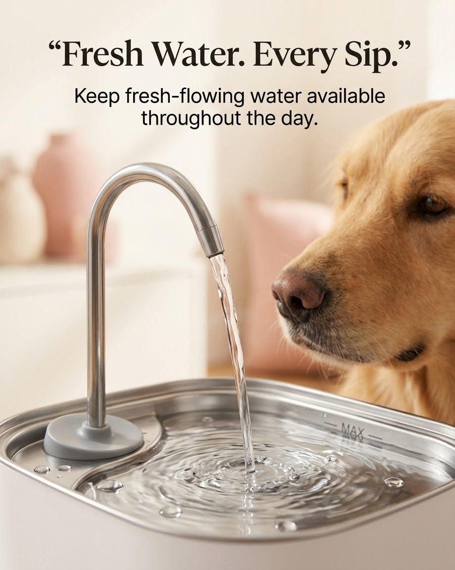 LoyalPaws HydroFountain™
Skip Stale Water. Choose Better Hydration.